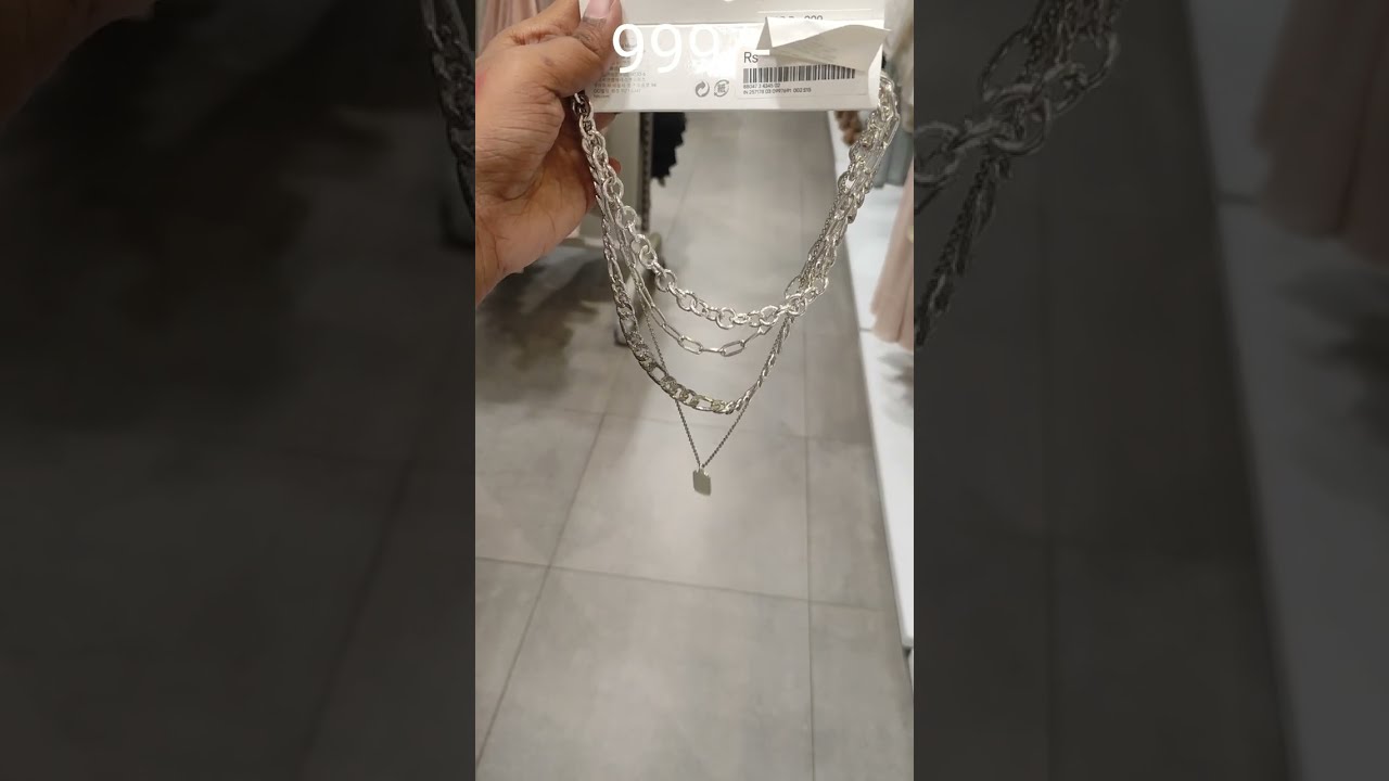 H&M silver jewellery collections🤩