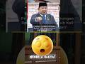 Membela rakyat adalah pekerjaan yang mulia #prabowo