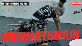 Nogi Jiu-Jitsu rounds feat. Muhammet Babylov at Phuket Grappling Academy in Phuket Thailand