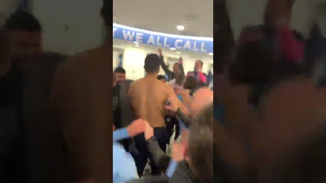The Man City dressing room after reaching their first UCL final- Man city 2 Psg 0