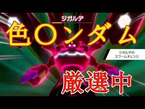ポケモンソードシールド 色ジガルデ厳選中15 Youtube
