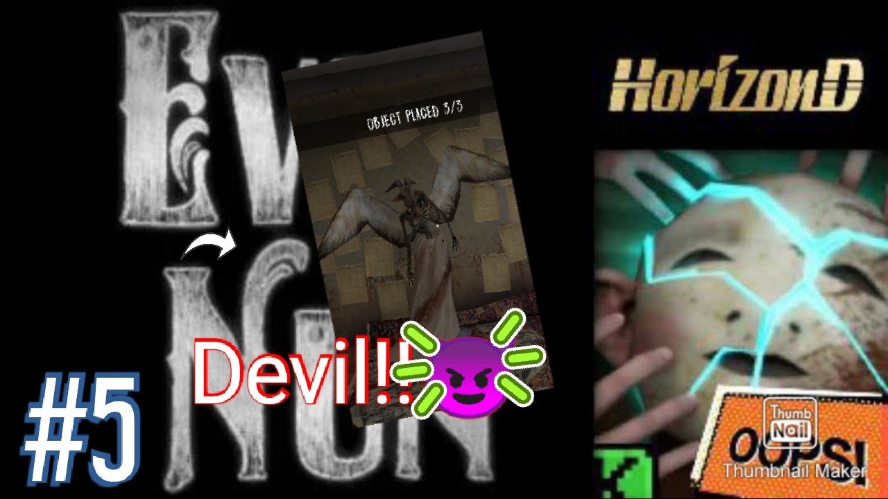 Evil Nun .... Mask pieces collection (part#3)|| Satanic Ritual || HorizonD || 🤟😎