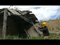 Ep186  demolition day 1  the dismantling of the donkey shelter commences can it be done safely 