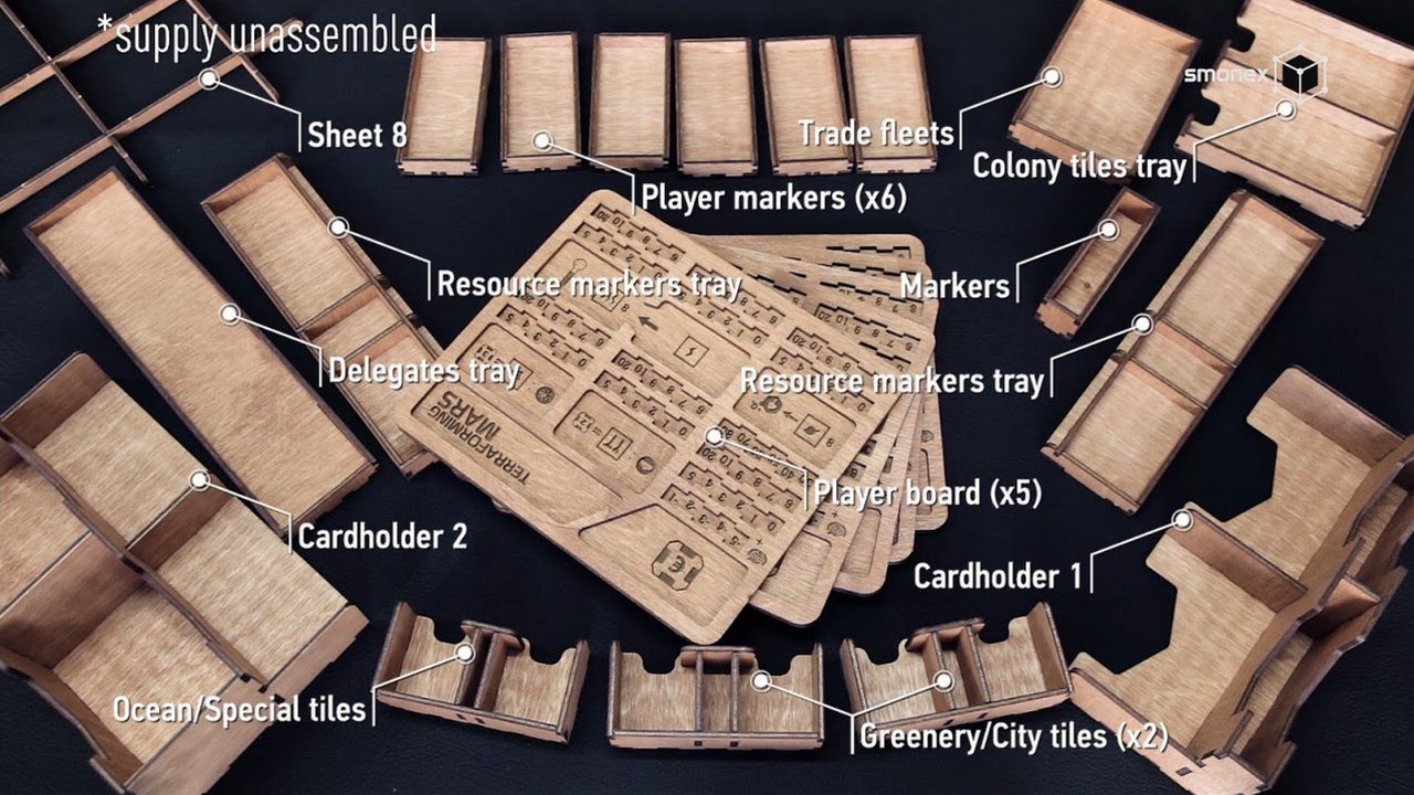 Board Game Organizer: Terraforming Mars