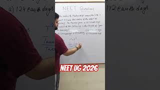NEET 2026: Re-NEET Most Important Questions! 🚨#shorts #education #neet #physics #shortsvideo