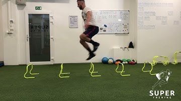 Hurdle Jump Combination [Linear to Lateral]