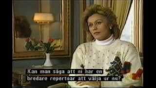 Kiri Te Kanawa - Sweden Interview 1991