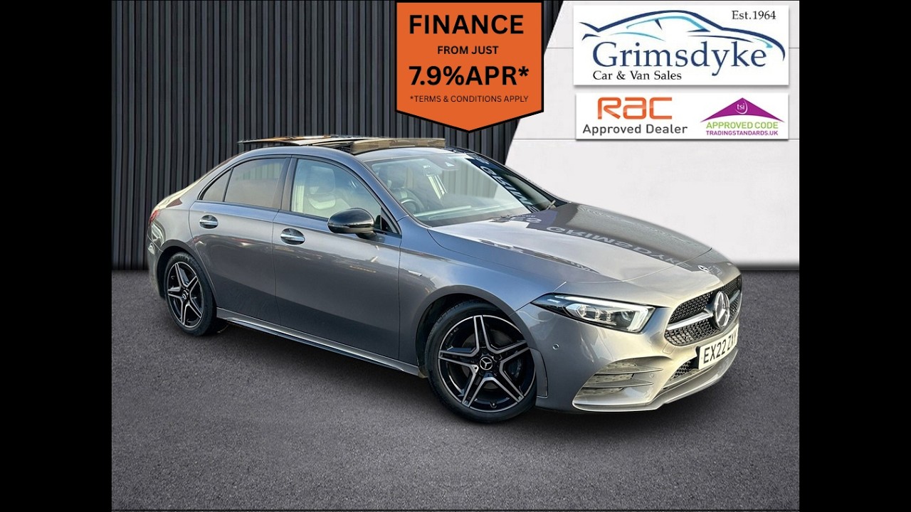 MERCEDES-BENZ A-CLASS 1.3 A200 AMG Line Edition (Premium Plus) Saloon 4dr Petrol 7G-DCT (163 ps)