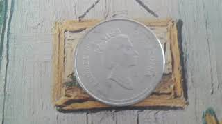 Rare 10 cents 125th Anniversary of confederation,commemorative 1992 dime coin canadian