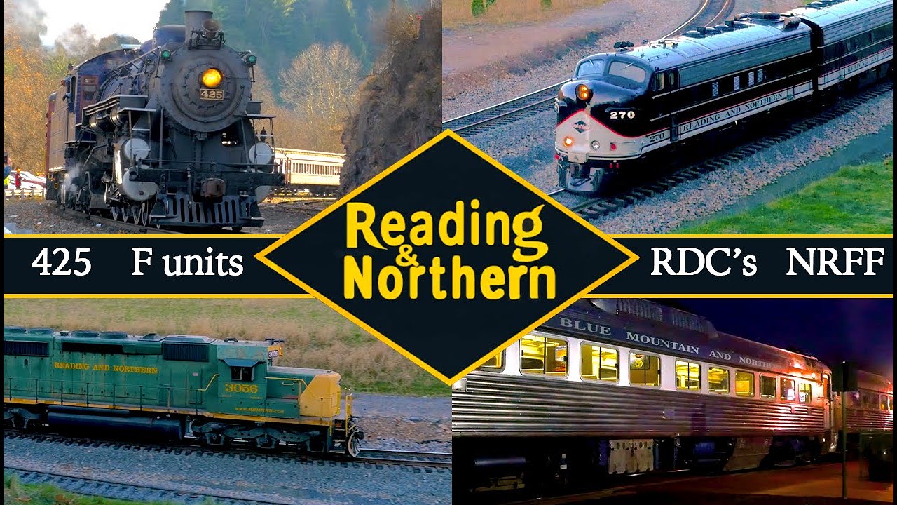 An Action-Packed Day on the Reading & Northern: 425, F Units, NRFF, and RDC's