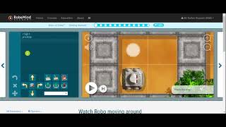 Robomindacademy-Hour Of Code-Getting Started -Pickup The Beacon