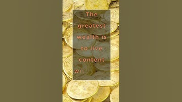 Contented Wealth 🏦 #quotes #wealth #shorts