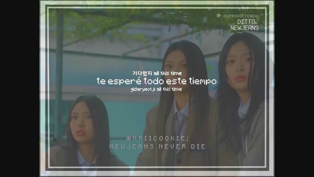 NewJeans - Ditto - Sub Español/Easy Lyrics/Hangul - YouTube