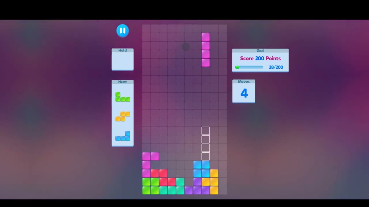 Tetra Blocks - HTML5 Puzzle Game