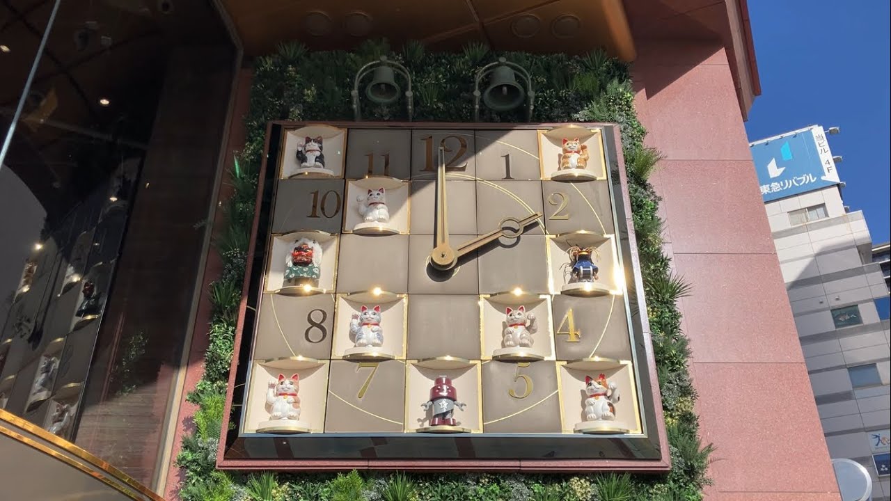 ららテラス からくり時計 【14時】2026年1月31日