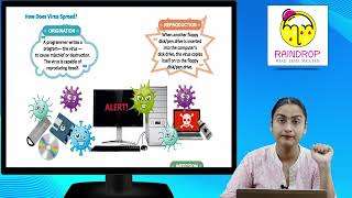 Famous Ch 6 | Raindrop | Computer | Class 7 | Computer Virus | For children Net Worth