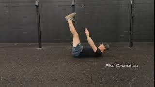 Pike Crunches