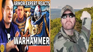 Historian \& Armor Expert Reacts To Warhammer Arms \& Armor (GameSpot) - Reaction! (BBT)