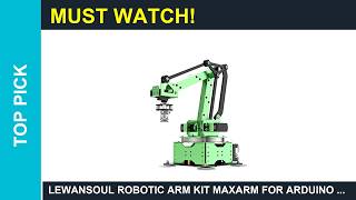 LewanSoul Robotic Arm Kit MaxArm for Arduino Yaskawa robot arm Review
