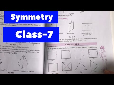 Class 7 Maths - Ex 12.1 Chapter 12 Symmetry - Q.1,2,3 - NCERT/CBSE ...