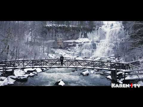 The Most Beautiful Waterfall During Winter -Chittenango Falls