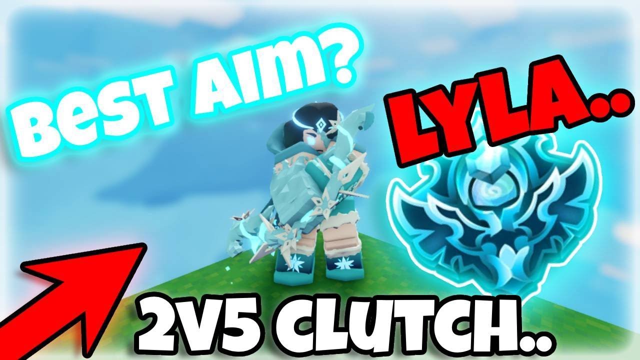 SO I DID INSANE 2V5 CLUTCH IN RANKED AS LYLA..(ROBLOX BEDWARS) - YouTube