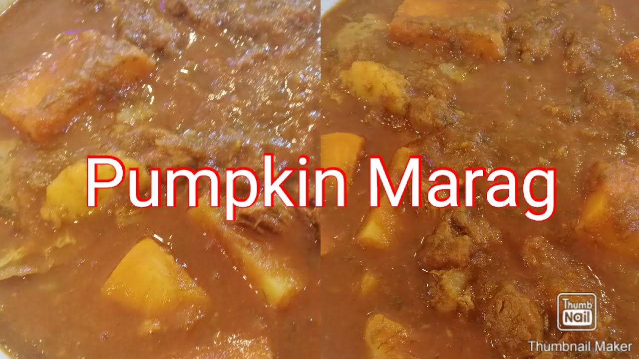 How To Make Pumpkin Marag