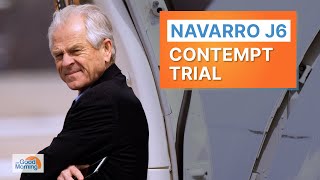 Peter Navarro J6 Contempt Trial, Chinese 'Gate-Crashers' at US Bases Raise Espionage Concerns | NTD