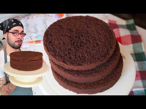 THE BEST CHOCOLATE BUTTER CAKE RECIPE FOR BIRTHDAY CAKES