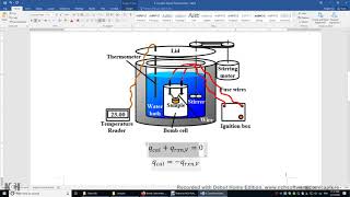 Thermo 8  Constant Volume Reactions