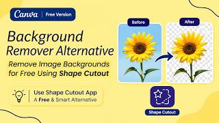Canva Background Remover Alternative: A Free Shape Cutout Hack