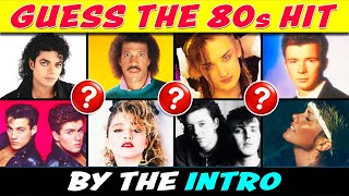 Guess the 80s Song From the Intro! 🎵 Only True 80s Kids Get 30/40