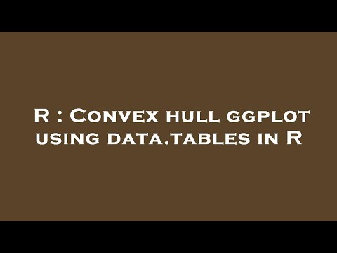 R : Convex hull ggplot using data.tables in R