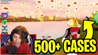 Jailbreak World Record Buying 500 Airdrop Cases Roblox Jailbreak New Update Battle Royale