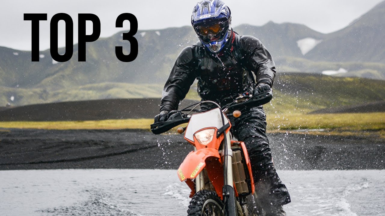 Comment s'équiper à moto sous la pluie ?