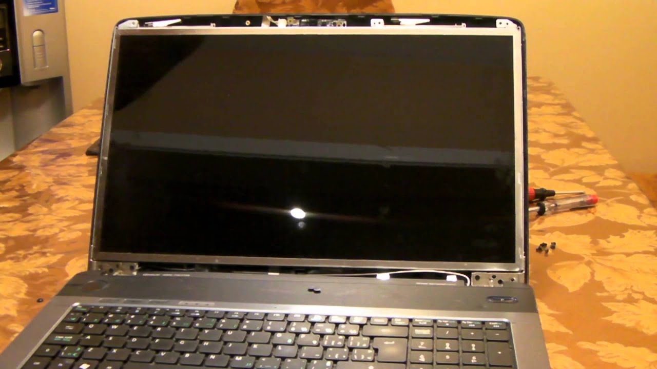 Laptop screen replacement / How to replace laptop screen Acer Aspire