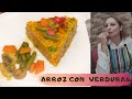 ARROZ CON VERDURAS EN FUMET DE MARISCOS