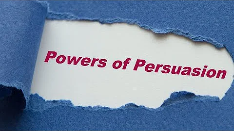 Persuasive speech