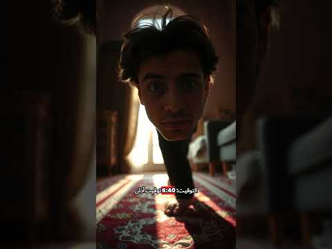 في لحظة الغروب سمع الصوت اللي غير كل شيء