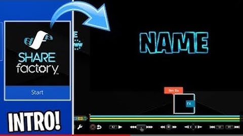 How to make a clean intro on sharefactory (under 5minutes)