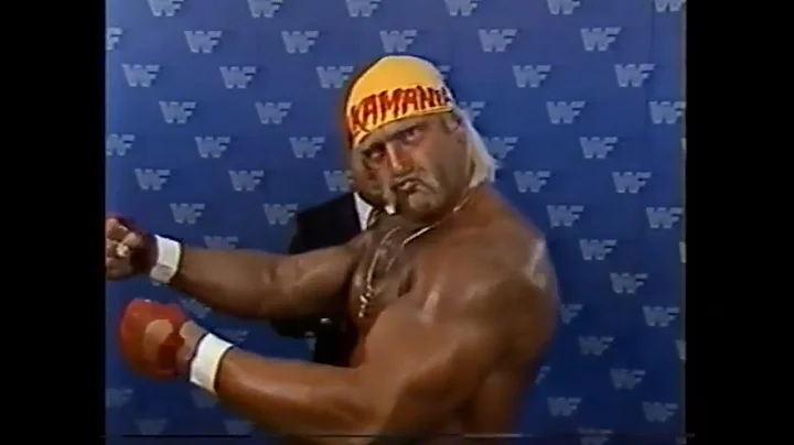 Hulk Hogan Oakland promo - aired 7/4/87