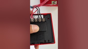 How to wiring Conventional Manual call point #firealarmsystem #wiring