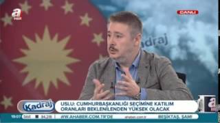 A Haber İbrahi̇m Uslu Çati Adayda Hedef 2015 Seçi̇mleri̇ A Haber