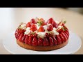 Strawberry Tart Entremet – Bruno Albouze