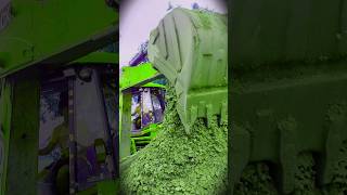 JCB is Cutting the Soil and stone together and loading on the tractor. #shorts #ytshorts#jcb#tractor