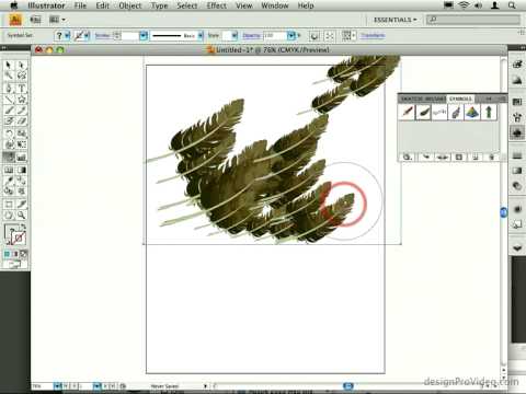 ILLUSTRATOR TUTORIAL 010 -Using the Symbolism Tools - www.sieuthitinnghia.vn