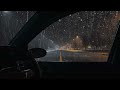 Heavy Rain on Car Roof 🌧️ Relaxing Sounds for Meditation, Sleep & Focus