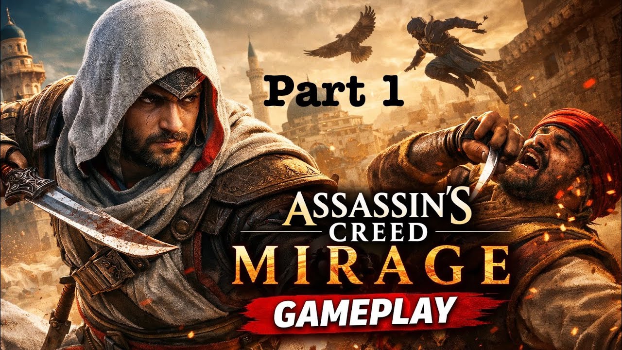 Assassin's Creed Mirage - part 1 ( Prologue - A Thief ) | No Commentary | PS5 Gameplay 4k 60 FPS