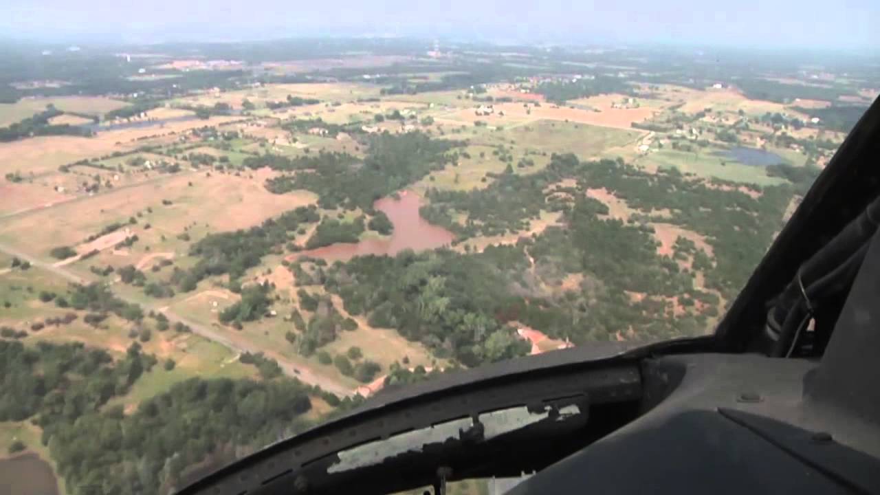 Oklahoma National Guard helicopters take their final flight