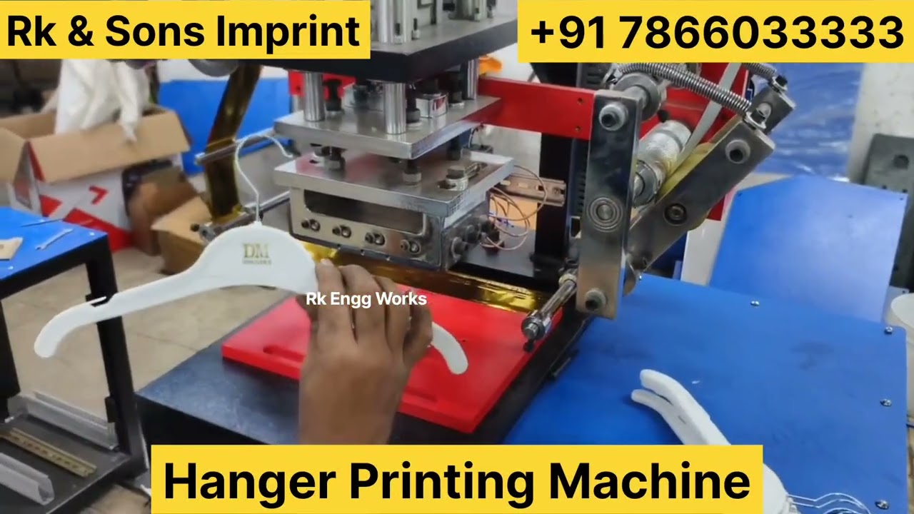 Hanger Printing Machine #clothhanger #printingmachine 